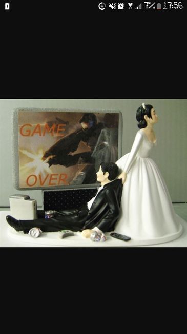Ton mariage au premier regard : le CAKE TOPPER 1