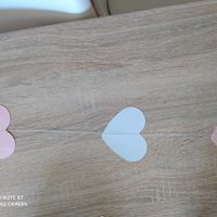 Guirlande coeur papier - 1