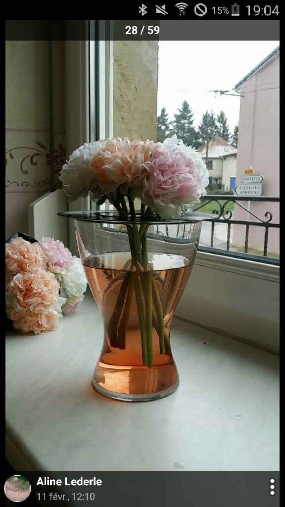 Diy centre de table - 2