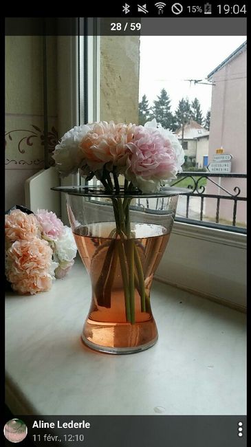 Diy centre de table - 2