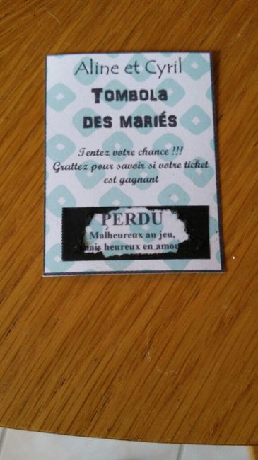 Carte à gratter - 1