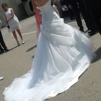 l'arrière de ma robe