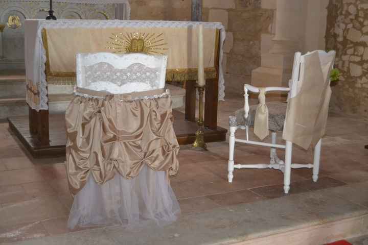 chaise des mariés