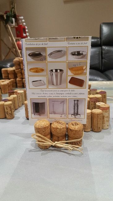 Diy du jour : numéro de table et support menu - 3