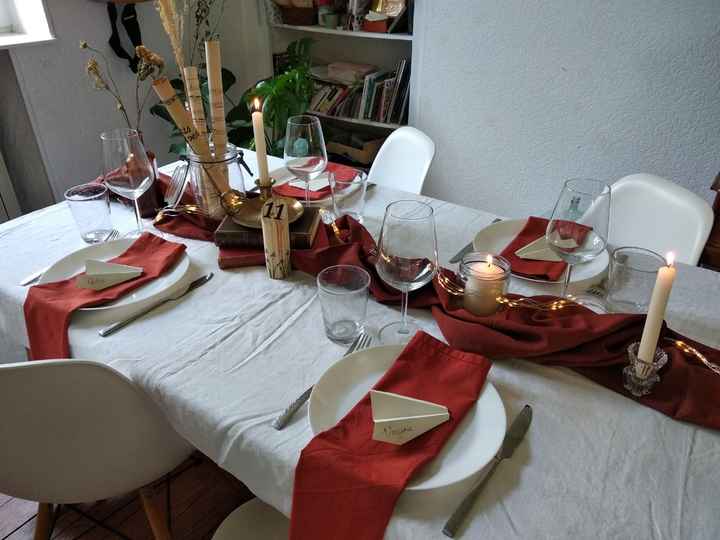 Décoration vintage - table essai - 2