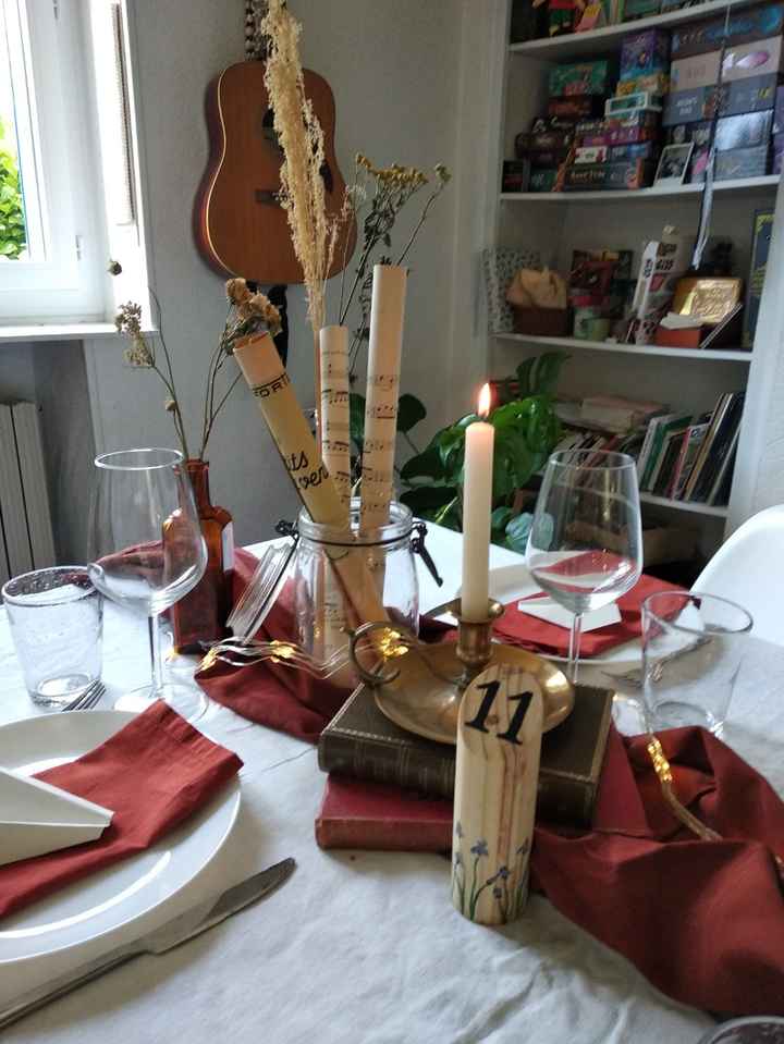 Décoration vintage - table essai - 6