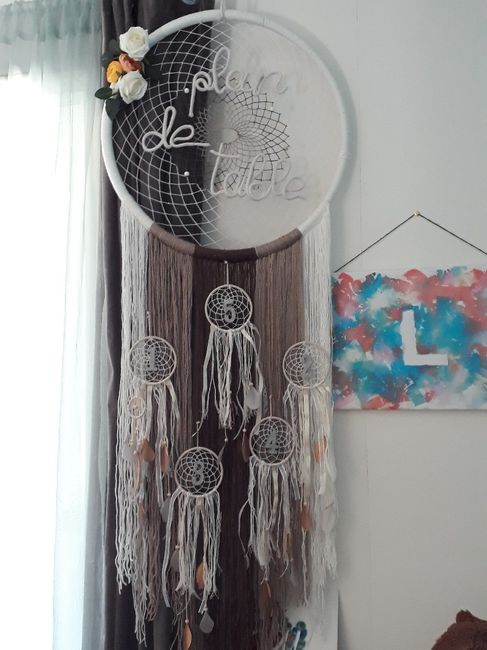 Plan de table attrape rêve 8