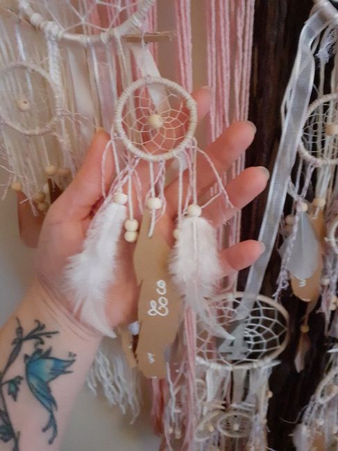 Plan de table attrape rêve 5