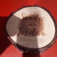 Vos prénoms et date sur votre porte alliance ? - 1