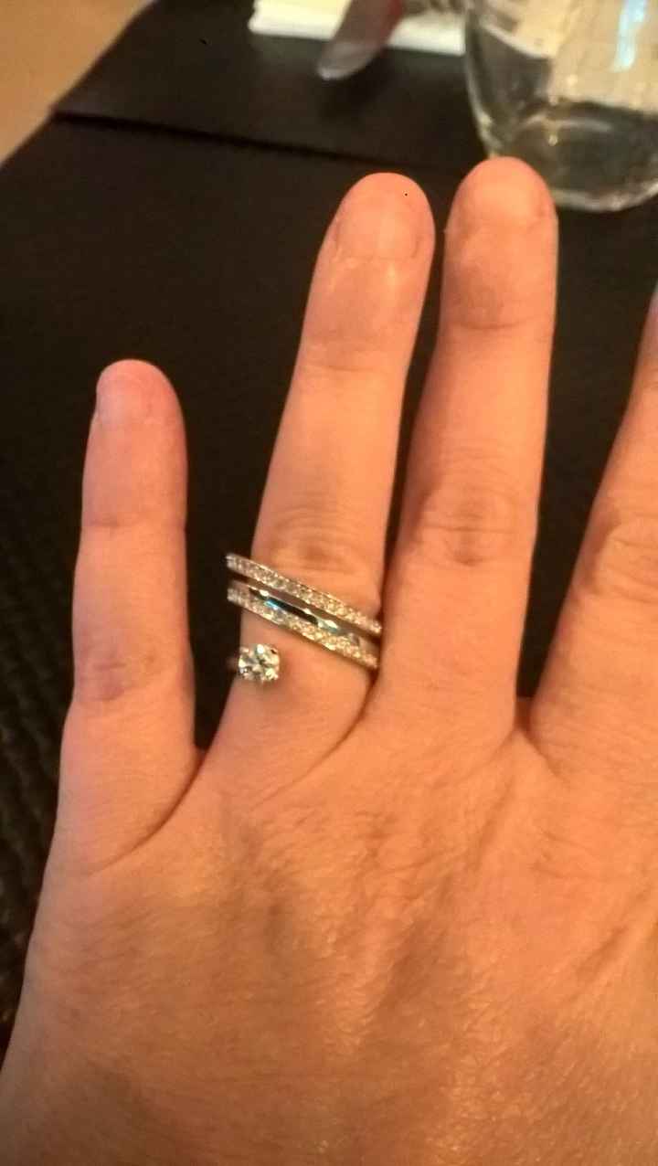 Ma bague au doigt