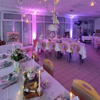 Mariage féerique aux lumières douces et à l'ambiance romantique
