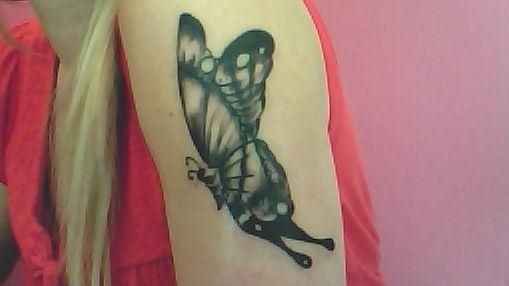 tatoo papillon