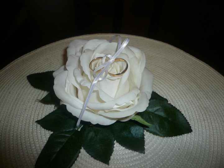 trop fière de mon porte alliances fais mains !