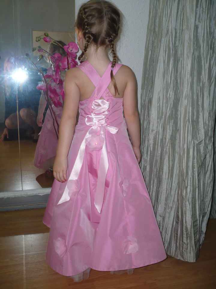 dernier essayage pour ma fille aussi