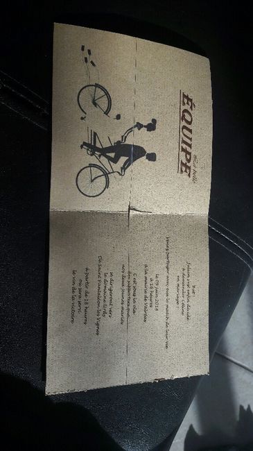 Mariage theme sport 2