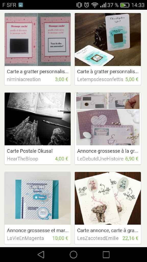 Ticket à gratter personnalisés - 1