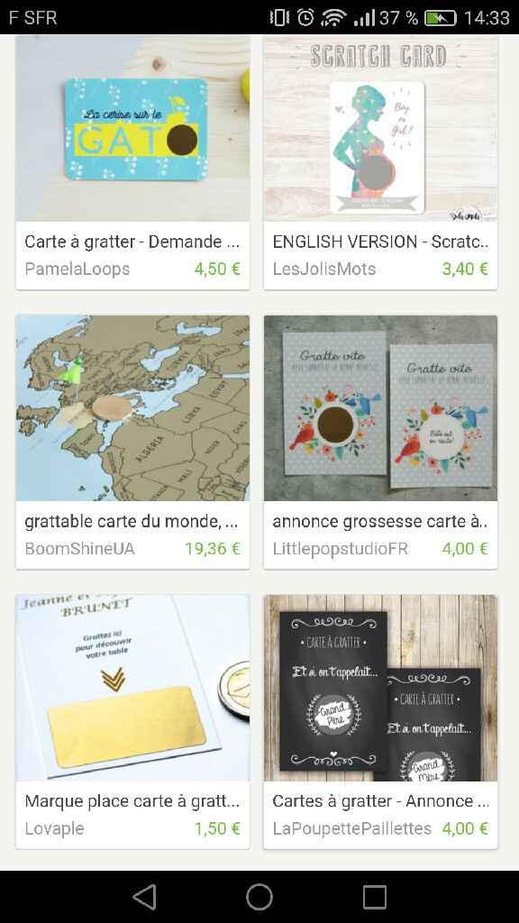 Ticket à gratter personnalisés - 2