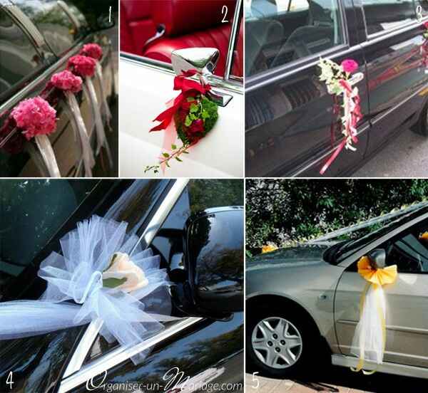 Déco pour voiture invité - 4