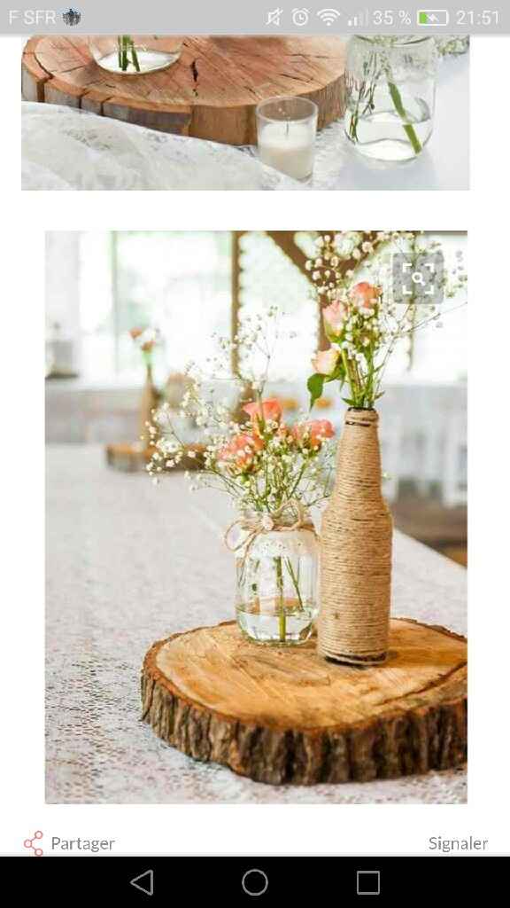 Mes centre de tables - 1