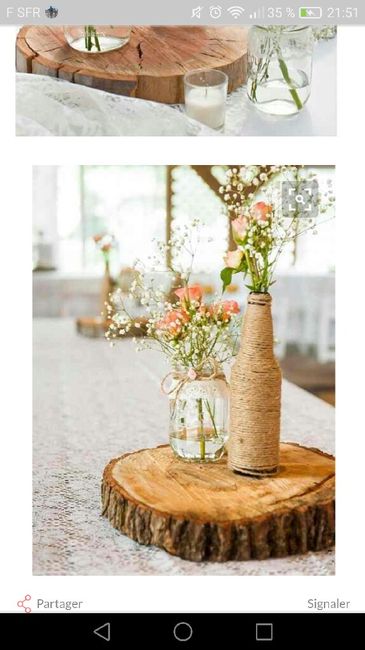 Mes centre de tables - 1