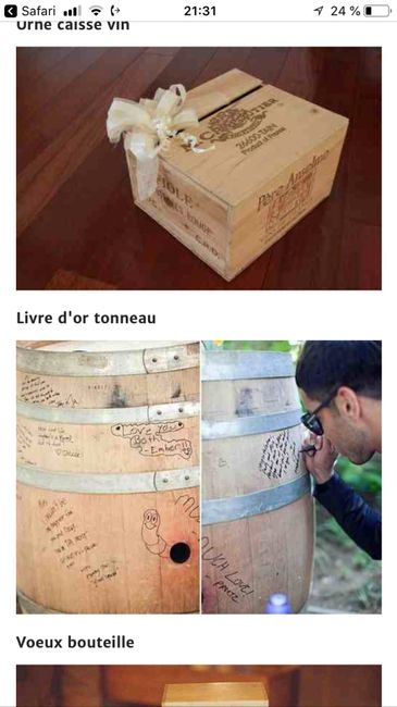 Urne caisse de vin 6