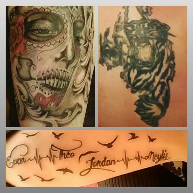 Mariée et tatouages - 1