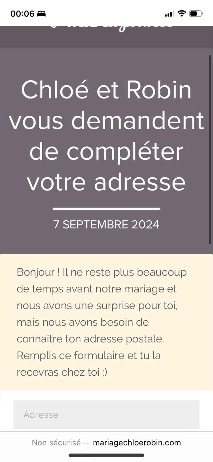 Site internet mariage.net - 1