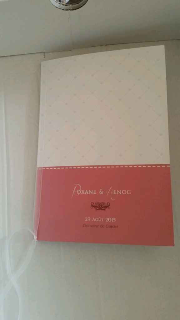 Livret de cérémonie - 1