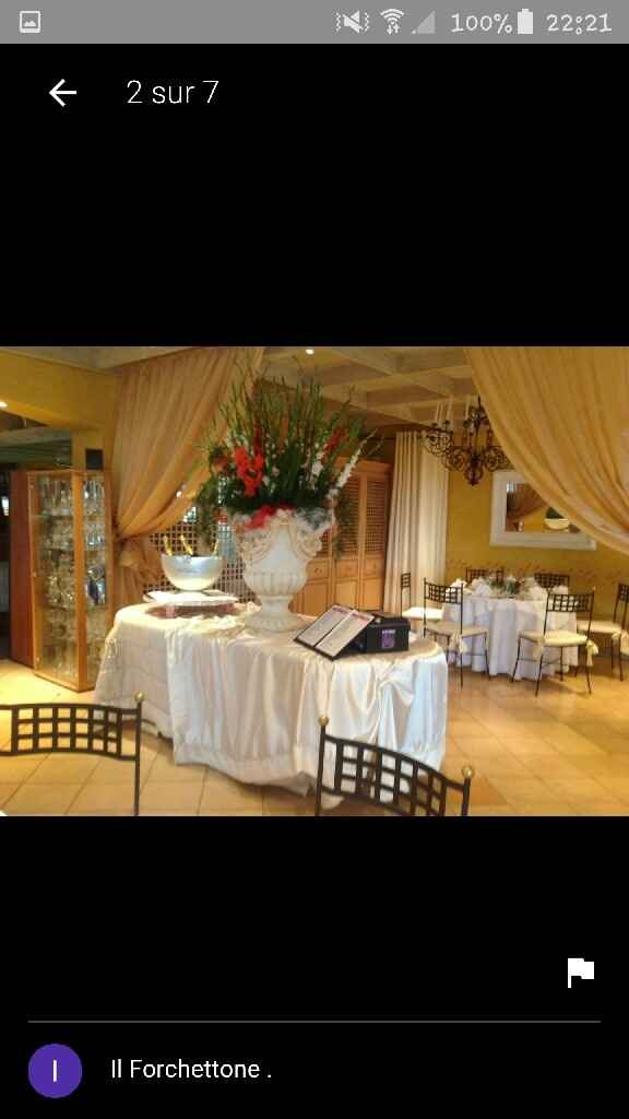 Restaurant mariage civil - 1