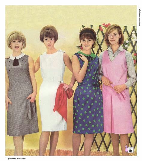 Tenue témoin et invité rétro vintage année 50/60 1