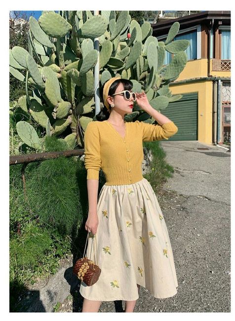 Tenue témoin et invité rétro vintage année 50/60 2