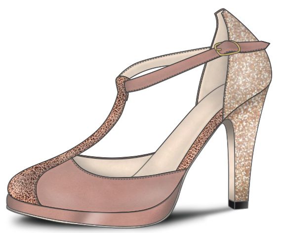 Chaussures Blanches ou Vieux rose, mon coeur balance 3