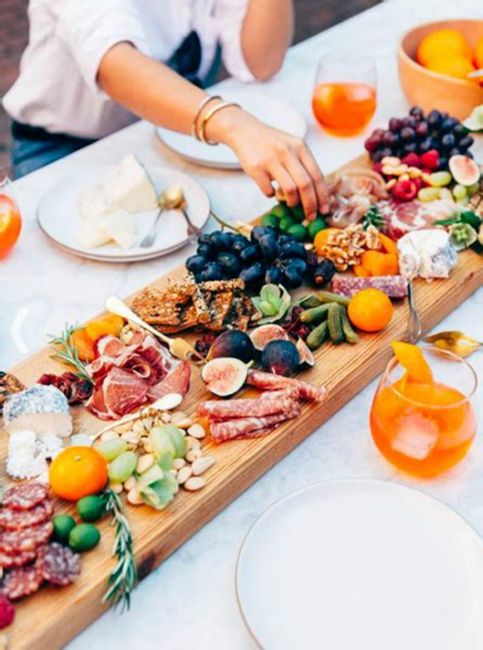 Repas Thème esprit guinguette 3