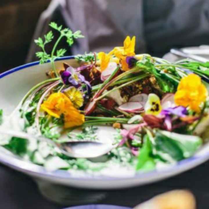 f comme ..... fleurs dans l'assiette - 1