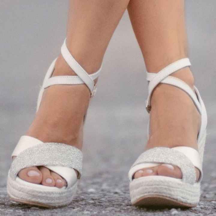 Espadrilles compensées pour la mariée, c'est oui ou c'est niet pour vous ? - 2