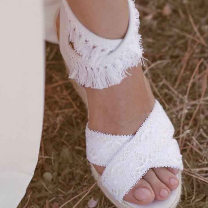 Espadrilles compensées pour la mariée, c'est oui ou c'est niet pour vous ? - 3