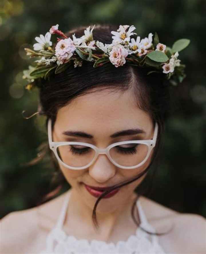Mariée et lunette - 1