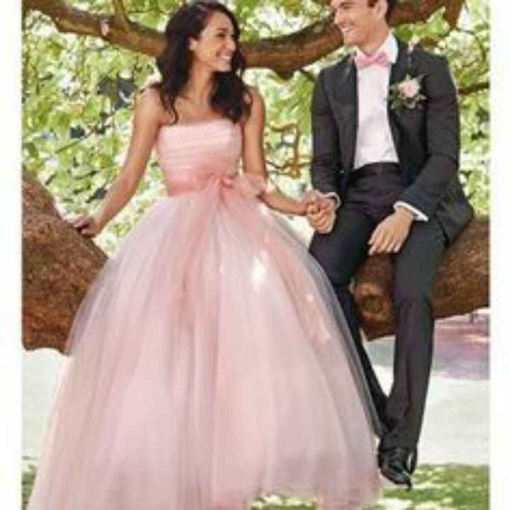 Robe de mariée rose - 2