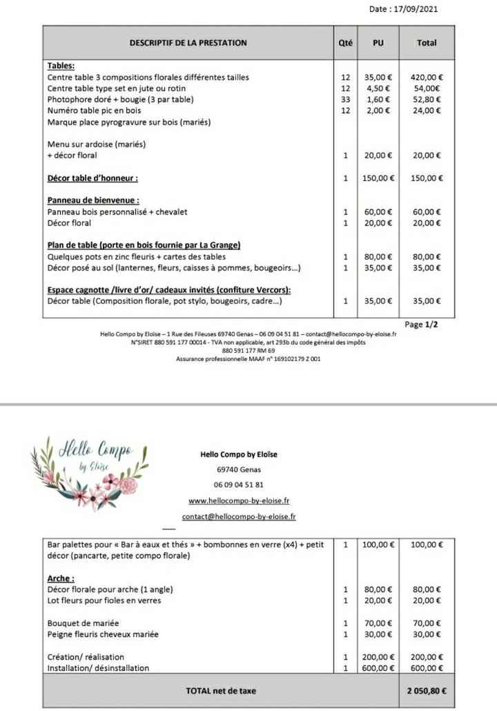 Fleuriste - 1