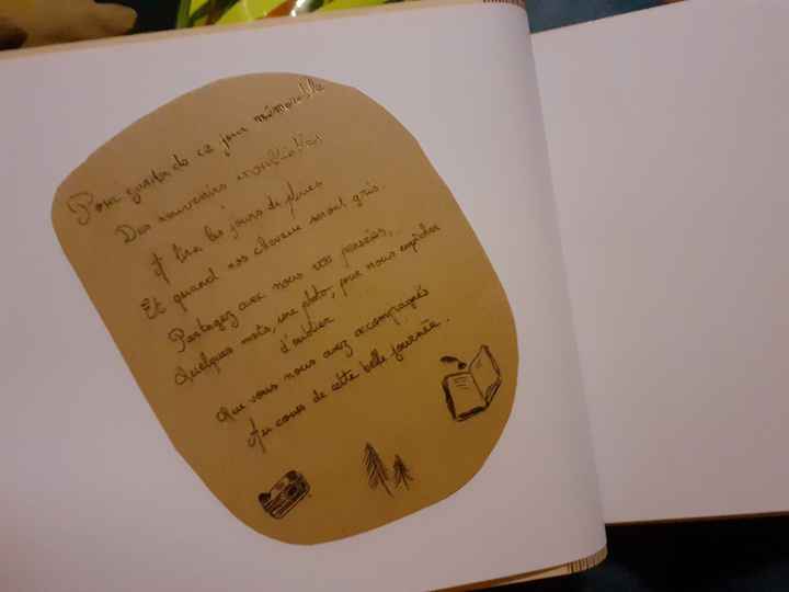Masking tape pour livre d'or - 3