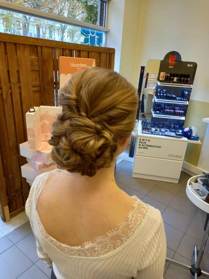 Résultat de mon essai coiffure et maquillage - 4
