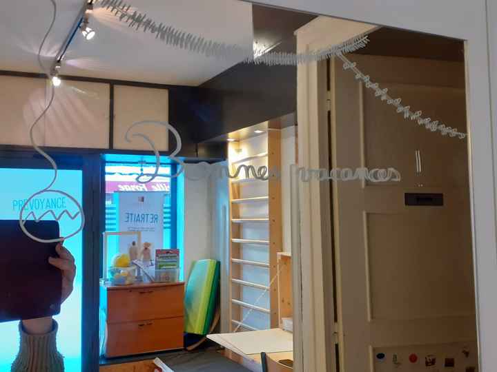 Plan de table sur miroir - 1