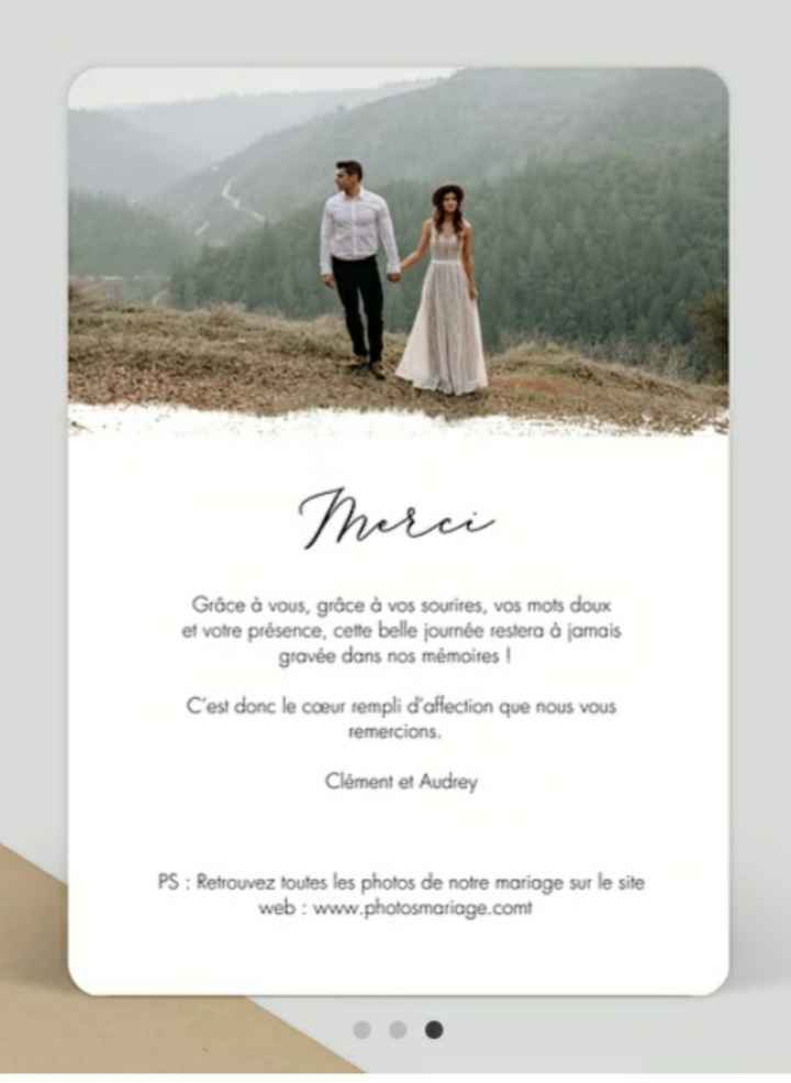 Retour d'expérience cartes de remerciement - 2