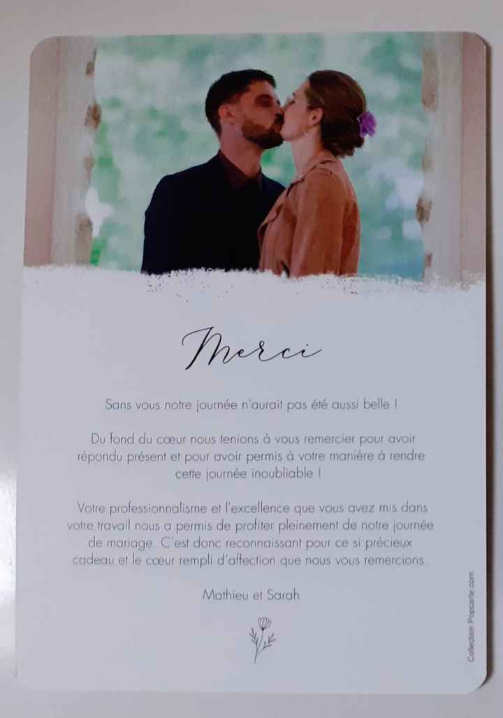 Retour d'expérience cartes de remerciement - 4