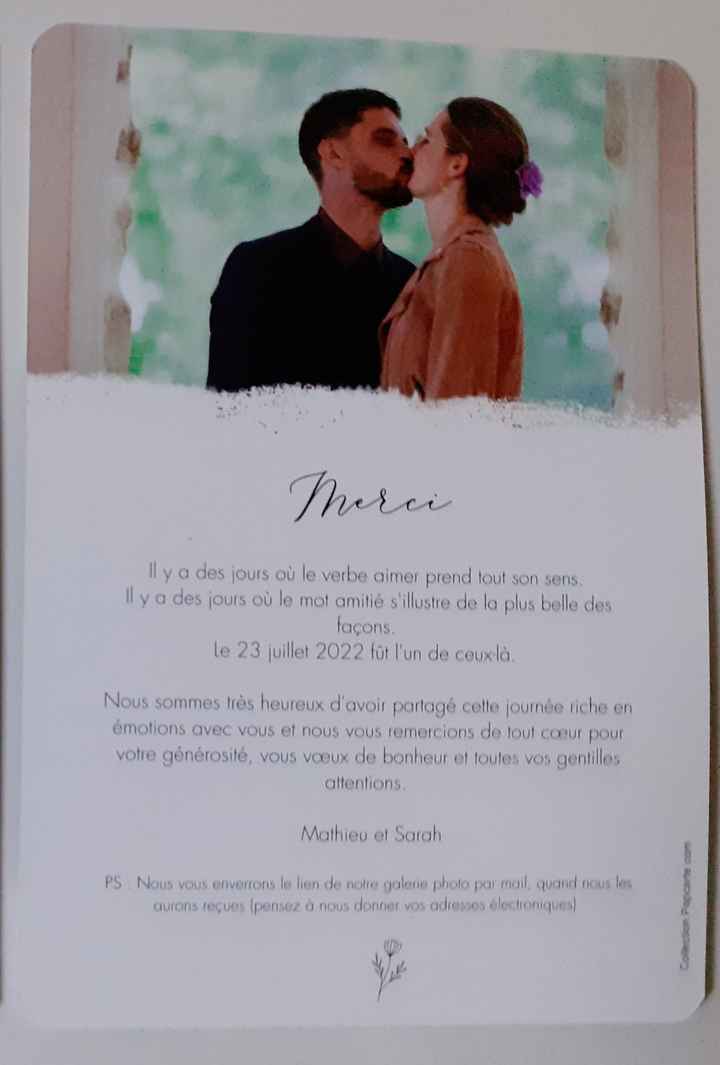 Retour d'expérience cartes de remerciement - 5