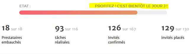 Profitez ! C'est bientôt le jour J