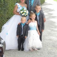 Mes enfants, mon mari et moi!