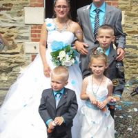 Mes enfants, mon mari et moi