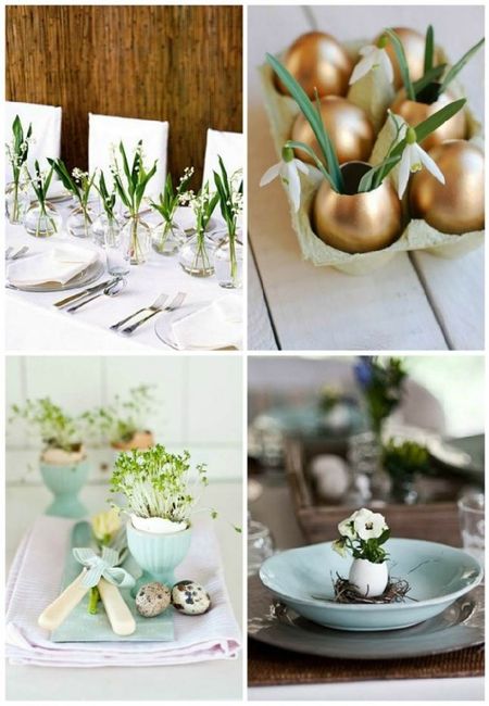 Inspiration mariage thème oeuf de paques - 2