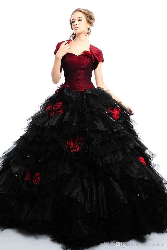 Inspiration mariage baroque gothique chic - 23